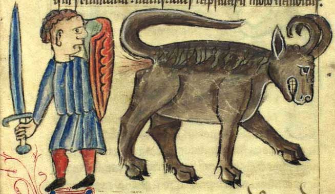 Bonnacon - Mythical Creatures Guide