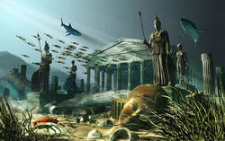 Lost city of Atlantis